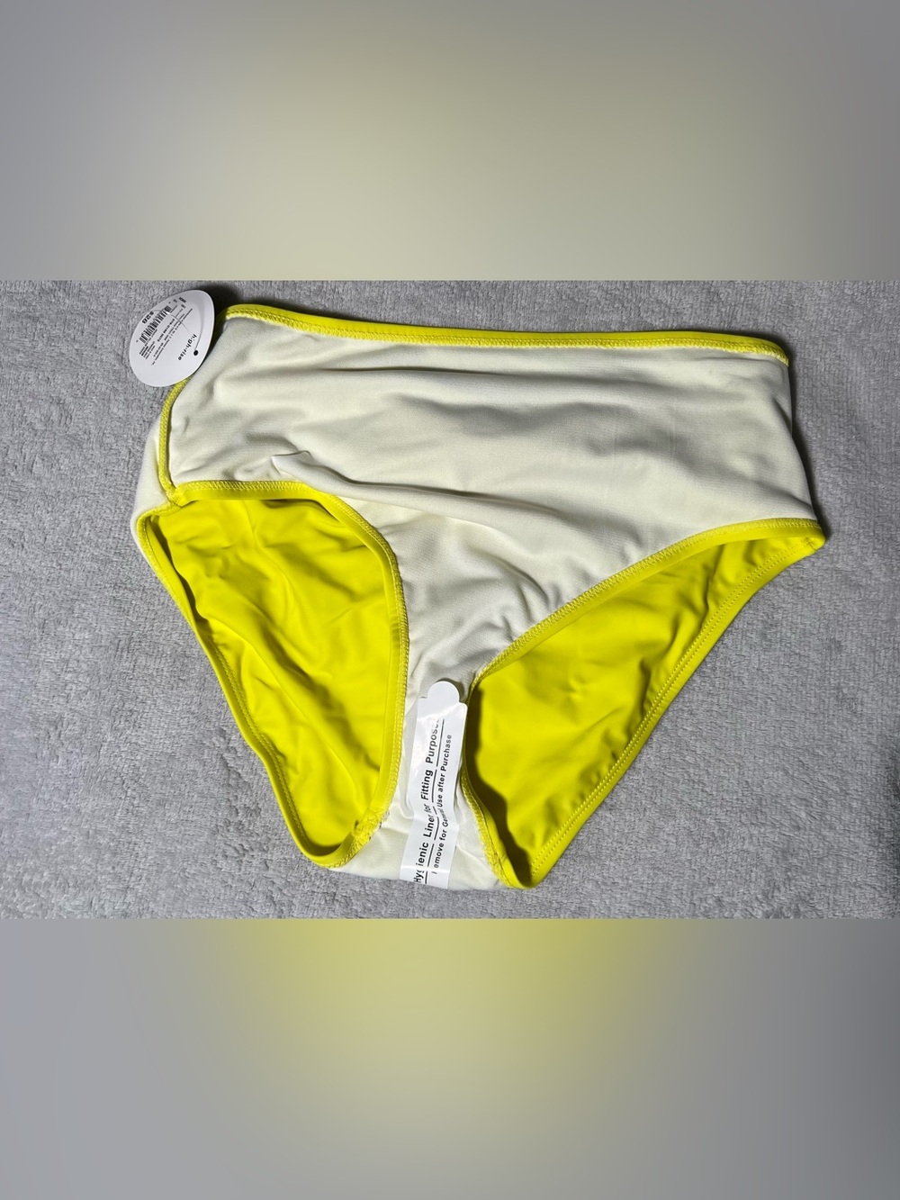 NWT!! Decree High Waist Front Tie Wrap Bikini Bottom 👙 Size M Retail $28 - Picture 7 of 8